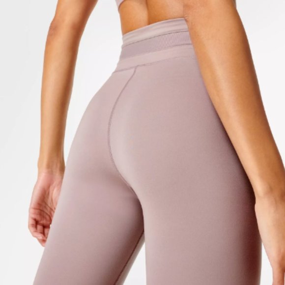 Sweaty Betty - All Day Wrap Waist Legging - Dusty Pink XXS or S - Picture 4 of 5